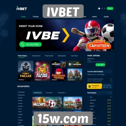 Acessibilidade e interface intuitiva do site IVBET
